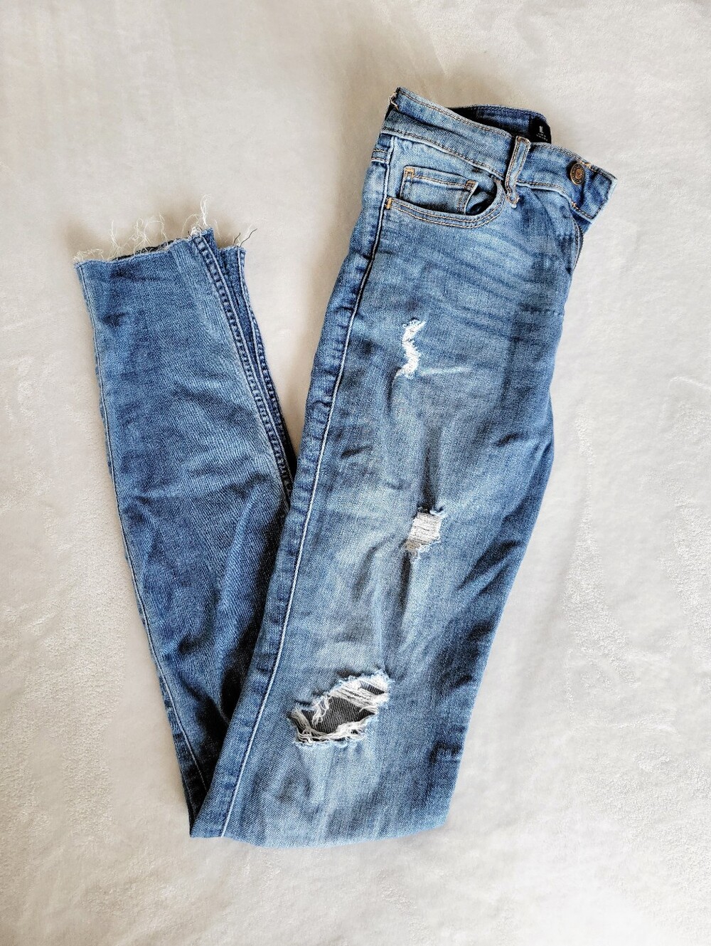 ​Hollister High-Rise Super Skinny Jeans Womens Size 1L W25 L32